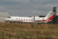 N586D @ EBBR - Manoeuvring on G.A. apron - by Daniel Vanderauwera