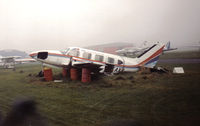 G-TAXY @ EGGW - Derilict at Luton many years ago - by Andy Parsons
