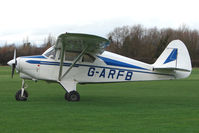 G-ARFB @ EGBD - Piper PA22-150 Carribean at Derby Eggington - by Terry Fletcher