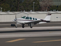 N821V @ KSMO - N821V arriving on RWY 21 - by Torsten Hoff