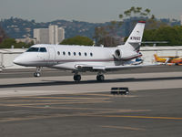 N761QS @ KSMO - N761QS arriving on RWY 21 - by Torsten Hoff