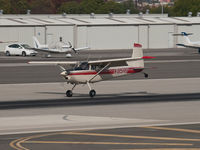 N185RB @ KSMO - N185RB arriving on RWY 21 - by Torsten Hoff
