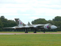 G-VLCN @ EGVA - AVRO Vulcan B2 G-VLCN Vulcan to the sky painted as Royal Air Force XH558 G-VLCN @ EGVA - AVRO Vulcan B2 G-VLCN Vulcan to the sky painted as Royal Air Force XH558