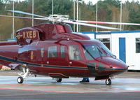 G-XXEB @ EGLK - ROYAL FLIGHT S76C JUST HAD THE FUEL TOPPED UP - by BIKE PILOT
