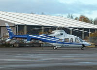 VP-BKQ @ EGLK - SLEEK BELL 430 IN THE PREMIAIR COMPOUND - by BIKE PILOT