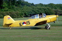 G-BIYU @ EGTH - Fokker S-11-1 Instructor. On De Havilland Day at the Shuttleworth Trust, Old Warden - by Malcolm Clarke