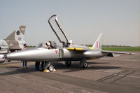 G-TIMM @ EGTC - Hawker Siddeley Gnat T1 at Cranfield Airport in 1994. - by Malcolm Clarke