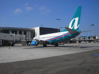 N174AT @ KLAX - Gate 35 Terminal 3 - by Nick Taylor Photography