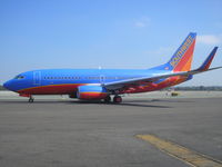 N467WN @ KLAX - Taxiing to the south side for takeoff - by Nick Taylor Photography