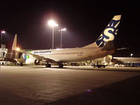 PH-HZY @ KLAX - on loan to Sun Country - by Nick Taylor Photography