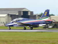 MM54480 @ EGVA - Aermacchi MB339A/PAN MM54480/2 Italian Air Froce Frecce Tricolori MM54480 @ EGVA - Aermacchi MB339A/PAN MM54480/2 Italian Air Froce Frecce Tricolori