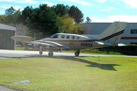 N56SA @ KFFC - Cessna 402 - by Connor Shepard
