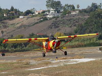 N209Z @ POC - Taxiing back from runway 8R, mag problems - by Helicopterfriend