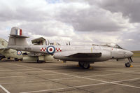 WK991 @ EGSU - Gloster Meteor F8 at The Imperial War Museum, Duxford, UK. - by Malcolm Clarke