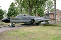 WS843 @ EGWC - Gloster Meteor NF14. At the Aerospace Museum, RAF Cosford. - by Malcolm Clarke