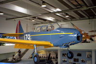 179 @ EKBI - Fairchild PT-26B Cornell (M-62A-4) at the Mobillium Museum, Billund, Denmark in 1994. - by Malcolm Clarke