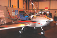 G-CGGM @ EGBB - Cosmik EV-97 Eurostar Exhibited at the NEC Birmingham (UK) - 2009 ' The Flying Show '