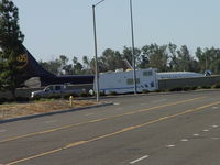 N144UP @ ONT - Parked in UPS lot on the southeast side of ONT - by Helicopterfriend