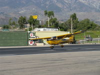 N1896Y @ SZP - 1962 Cessna 172C, Continental O-300 145 Hp, near touchdown Rwy 22 - by Doug Robertson