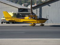 N1896Y @ SZP - 1962 Cessna 172C, Continental O-300 145 Hp, taxi to Rwy 22 - by Doug Robertson