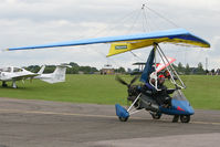 G-CBDZ @ EGSX - Visitor to the 2009 Air Britain fly-in. - by MikeP