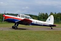 G-BDDD @ EGBP - DHC-1 Chipmunk [C1/0326] Kemble~G 11/07/2004. Seen at the PFA Fly in 2004 Kemble UK taxiing out for departure. - by Ray Barber