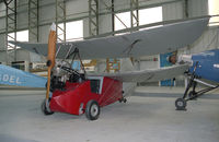 BAPC012 @ E FORTUNE - Mignet HA.14 Le Pou du Ciel. 'Flying Flea' replica at the Museum of Flight, East Fortune, UK in 1993. - by Malcolm Clarke