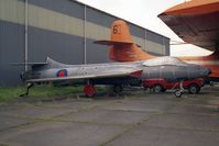 XG172 @ EGSX - Hawker Hunter F6A at North Weald Airfield in 1999. - by Malcolm Clarke