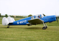 G-AKVZ @ EGBP - seen @ Kemble vintage flyin - by castle