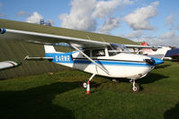 G-ARMR @ EGCB - seen @ Barton - by castle