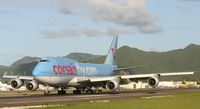 F-HSEA @ TNCM - Corsair back tracking runway 28 for take off - by Daniel Jef