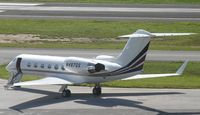 N487QS @ TNCM - Gulfstream N487QS Park at the Cargo ramp befor take off - by Daniel jef