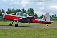 G-BXCP @ EGBP - DHC-1 Chipmunk 22 [C1/0744] Kemble~G 11/07/2004. Seen at the PFA Fly in 2004 Kemble UK. Also wears former Military marks of WP859 coded E. - by Ray Barber
