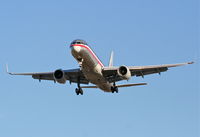 N187AN @ KORD - American Airlines Boeing 757-223, AAL55 short final 27L arriving from CYUL. - by Mark Kalfas