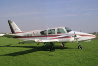 G-GRAC @ EGTC - Grumman American GA-7 Cougar at Cranfield Airport in 1988. - by Malcolm Clarke