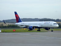 N727TW @ EGPH - Delta airlines B757 Taxiing into EDI,Delta no longer operate from Edinburgh - by Mike stanners