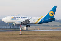 UR-GAJ @ LOWW - UKRAINE B737 - by Delta Kilo
