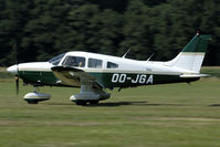 OO-JGA @ EBDT - arriva at the 2009 old-timer fly-in. - by Joop de Groot
