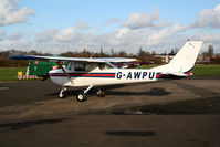 G-AWPU @ EGCB - seen @ Barton - by castle