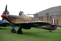 PZ865 @ EGXC - Hawker Hurricane Mk2C. From the RAF's Battle of Britain Memorial Flight, Coningsby and seen at RAF Coningsby's Photocall 94. - by Malcolm Clarke