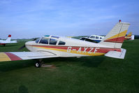 G-AXZF @ EGLS - seen @ Old Sarum