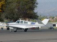 N148PR @ POC - Parked in transient parking - by Helicopterfriend