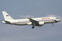 VQ-BDY @ EDDF - Rossiya A320 short final RW07R - by FBE