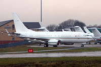 N79711 @ EGGW - Executive Boeing 737BBJ at Luton - by Terry Fletcher