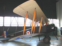 G-EBJE - exhibited in the RAF Museum Hendon , UK