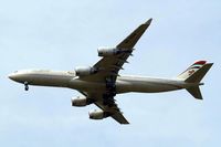 A6-EHA @ EGLL - Airbus A340-541 [748] (Etihad Airways) Home~G  23/06/2006. Seen on approach 27R.
