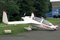 D-EEMK @ EGTC - Gyroflug SC-01B-160 Speed Canard at Cranfield Airport in 1988. - by Malcolm Clarke