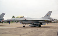 282 @ EGXC - General Dynamics F-16A Fighting Falcon. From 332 Skv, Rygge and seen at RAF Coningsby's Photocall 94. - by Malcolm Clarke