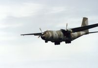 F94 @ EGQS - C-160F Transall, callsign French Air Force 2927, of ET-61 on approach to Lossiemouth in May 1995. - by Peter Nicholson