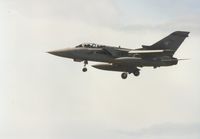 ZE289 @ EGQS - Tornado F.3 of 111 Squadron at RAF Leuchars on approach to Lossiemouth in May 1995. - by Peter Nicholson